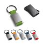 GRIPITCH. Metalen en webbing sleutelhanger