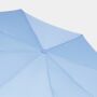 COVER - Automatisch te openen uit 3 secties bestaande paraplu, hemelsblauw