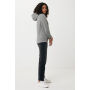 IQONIQ Rila lichtgewicht gerecycled katoen hoodie, light heather anthracite (XXXL)