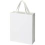 Smartfold papieren tas van 210 g/m² met lintgrepen en een glanzende laminaatlaag - 31 x 12 x 39 cm - Wit Smartfold papieren tas van 210 g/m² met lintgrepen en een glanzende laminaatlaag - 31 x 12 x 39 cm - Wit