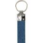 Denim sleutelhanger Enzi blauw Denim sleutelhanger Enzi blauw