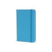 A6-notitieboek van PU met FSC-pagina's - Lichtblauw