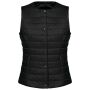 Lichte damesbodywarmer black XS