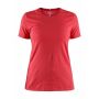 DEFT 2.0 TEE W BRIGHT RED M