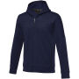 Nubia gebreid performance heren jas met volledige rits - Navy - XS