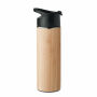 NANDA - Dubbelwandige drinkfles 450ml - Hout