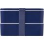 MIYO POP 700+700 ml double layer lunch box - Blue MIYO POP 700+700 ml double layer lunch box - Blue