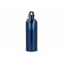 R-SS enkelwandige fles met karabijnhaak 750ml - Blauw