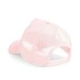 HALF MESH TRUCKER, PASTEL PINK/PASTEL PINK, One size, BEECHFIELD