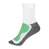 white/green