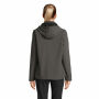 RACE HOODED WOMEN - RACE WOMEN HOODED JACKET - XXL - Houtskool Grijs