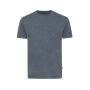 IQONIQ Manuel gerecycled katoen t-shirt ongeverfd, heather navy (XXS)