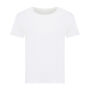 Iqoniq Yala dames lichtgewicht gerecycled katoen t-shirt, wit (XXXL)