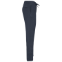 Verwassen herenbroek van linnen Washed Navy Blue 38 FR