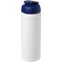 Baseline Rise 750 ml drinkfles met klapdeksel - Wit/Blauw
