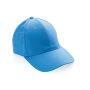 Impact AWARE™ 6 panel 280gr gerecycled katoenen cap, tranquil blue