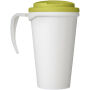 Brite-Americano® Grande 350 ml geïsoleerde beker - Wit/Lime Brite-Americano® Grande 350 ml geïsoleerde beker - Wit/Lime