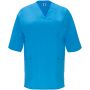Panacea Kurzärmeliges Arbeitshemd, 160 g/m2, unisex - donau-blau - 3XL