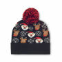SHIMAS HAT - Gebreide kerstmuts - Zwart