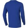 Ponoka biologisch heren t-shirt met lange mouwen - Blauw - XS