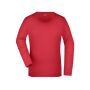 Ladies' Stretch Shirt Long-Sleeved pink S