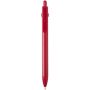 Fidget balpen van gerecycled plastic (zwarte inkt) - Rood
