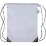 rPET polyester (210D) drawstring backpack Calix grey