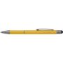 Balpen Jett | Aluminium | Stylus - geel Balpen Jett | Aluminium | Stylus - geel