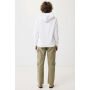 IQONIQ Yengo recycled katoen hoodie met steekzakken, recycled white (L)