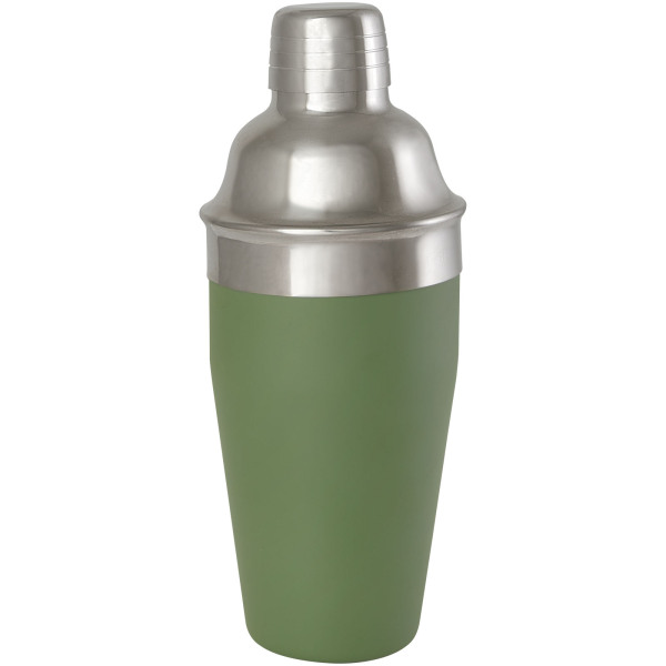 Gaudie recycled stainless steel cocktail shaker - Heather green