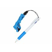 3-kleuren met met grip en keycord - Wit / Blauw 3-kleuren met met grip en keycord - Wit / Blauw