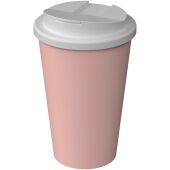 Americano® Infiniti geïsoleerde beker van 350 ml met morsbestendig deksel - Bleekroze