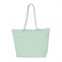 Totebag in marinestijl Washed Misty Green One Size