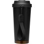 Hampton 480 ml RCS-beker van gerecycled roestvrij staal met dubbele wand en vacuümisolatie - Zwart Hampton 480 ml RCS-beker van gerecycled roestvrij staal met dubbele wand en vacuümisolatie - Zwart