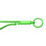 Tubyard lanyard met gerecycleerde plastic buis - Lime