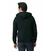 Gildan Sweater Hooded Full Zip HeavyBlend for him 36 Black-2XL