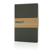 Impact softcover steenpapier notitieboek A5, groen