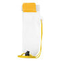 Transparant spatwaterdicht telefoontasje SMART SPLASH geel