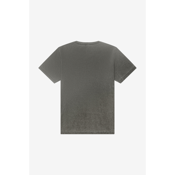Dik uniseks t-shirt met vintage wash Washed charcoal XS Dik uniseks t-shirt met vintage wash Washed charcoal XS