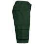 Eco-friendly heren bermuda met meerdere zakken Forest Green 5XL