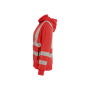 Dames Sweatshirt met afneembare capuchon High Vis