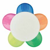 Bloemvormige markeerstift FLOWER diverse kleuren