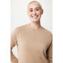 IQONIQ Denali gerecycled katoen sweater ongeverfd, heather brown (XXXL)