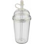 rPet Drinkbeker met rietje Glow 500 ml roze rPet Drinkbeker met rietje Glow 500 ml roze