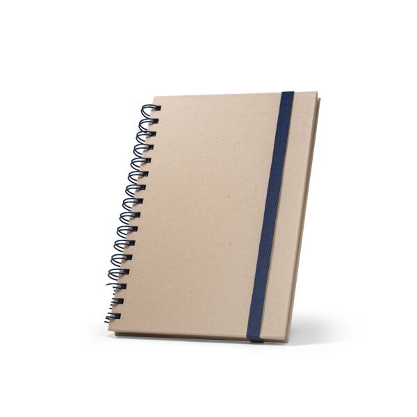 PROUST. A5 notitieboekje met ringen, harde kaft, gemaakt van suikerrietpapier (80% suikerriet) met effen pagina's PROUST. A5 notitieboekje met ringen, harde kaft, gemaakt van suikerrietpapier (80% suikerriet) met effen pagina's