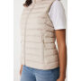 IQONIQ Meru dames gerecycled polyester bodywarmer, beige (XXXL) IQONIQ Meru dames gerecycled polyester bodywarmer, beige (XXXL)