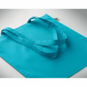 OSOLE+ COLOUR - Fairtrade boodschappentas 180g - Turquoise