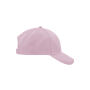 Brushed 6 Panel Cap rose one size