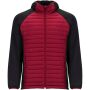 Minsk unisex hybrid geïsoleerd jack - Rood/Zwart - M