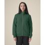 Trailer 2.0 - Het unisex sweatshirt met rits en opstaande kraag - Bottle Green (XS)